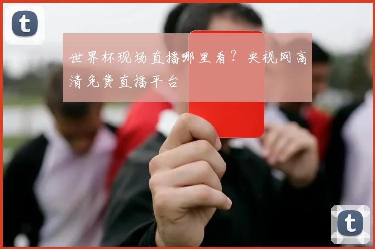 世界杯现场直播哪里看?央视网高清免费直播平台